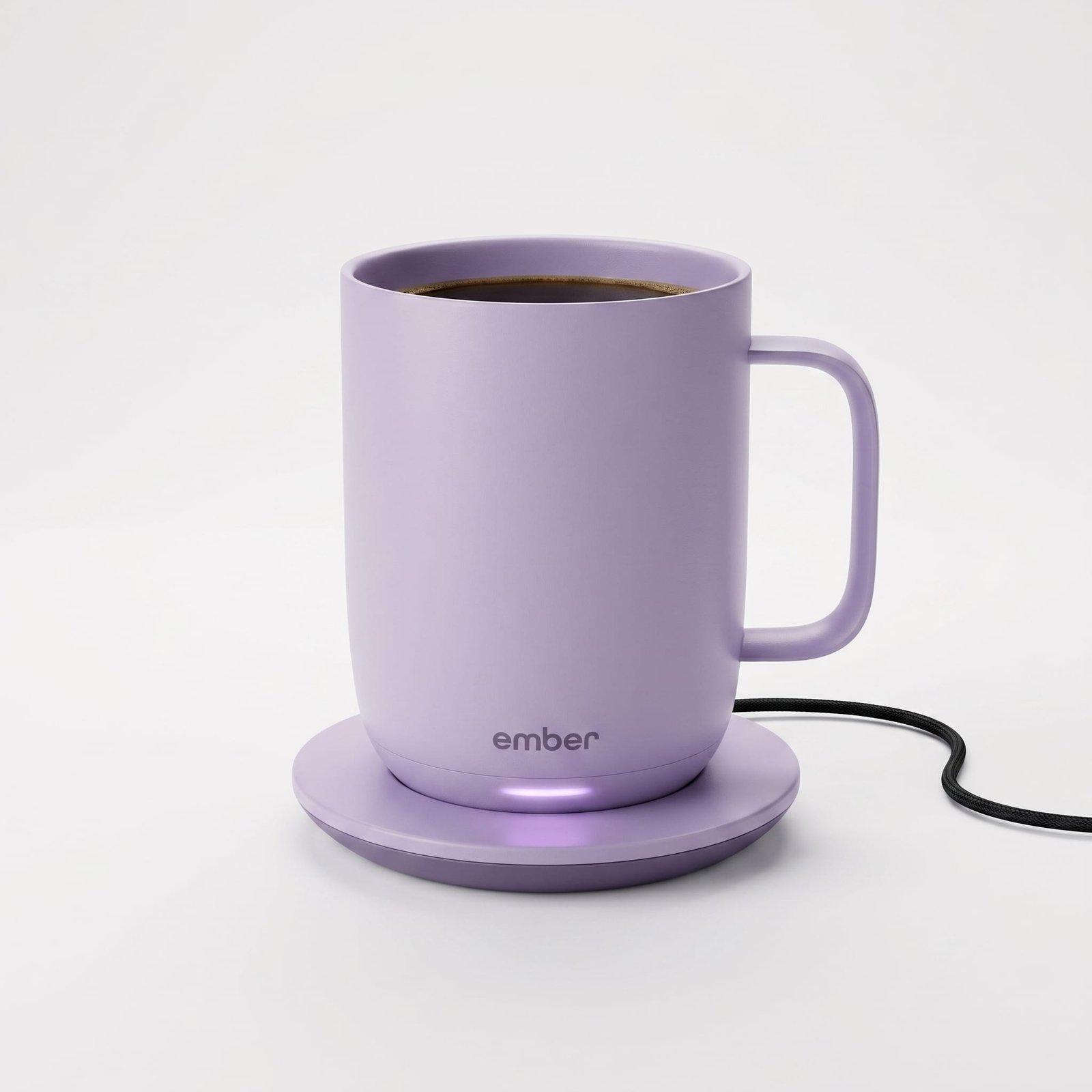 Temperature Control 14oz Smart Mug 2 - App-Controlled & Rechargeable Heated Coffee Cup with LED Display 